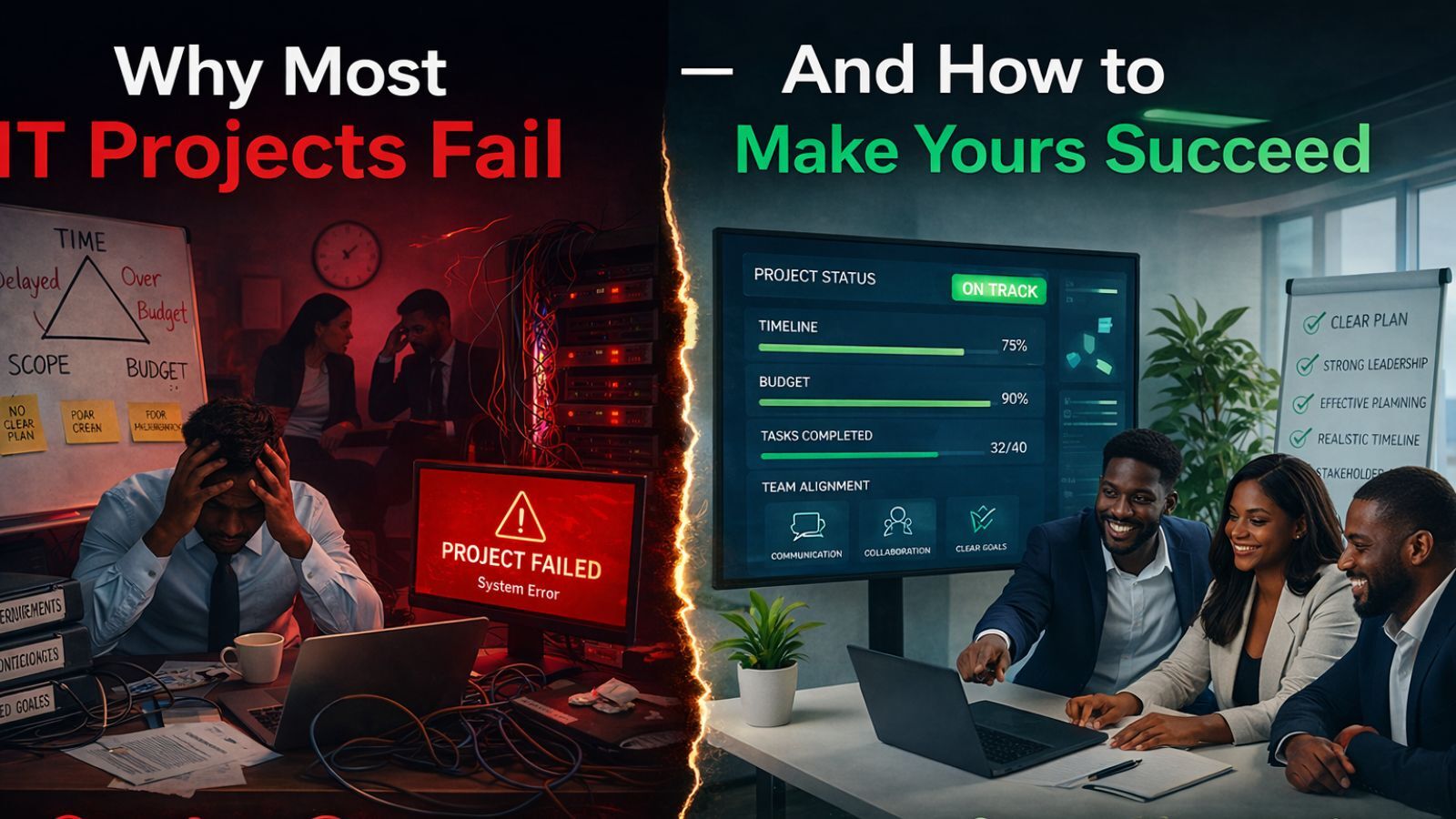 Why most IT projects fail, and how to make yours succeed